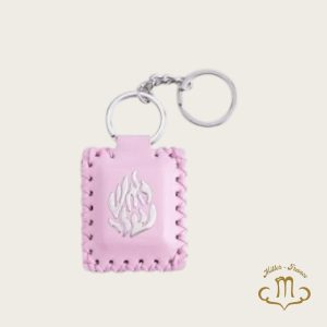 Porte-clés Tehillim en similicuir 6*5