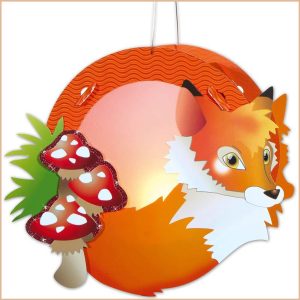 Lanterne lumineuse à construire – Renard