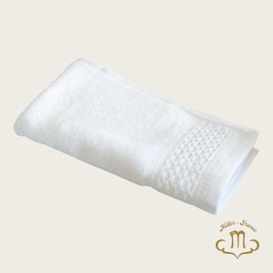 Serviette Tradition des Vosges – Blanc
