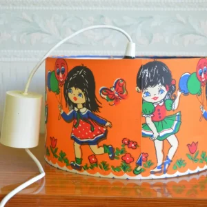 Abat-jour vintage pour enfant