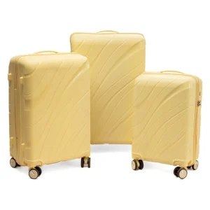 lot valises rigides 3en1 PP5 | Polypropylène ultra-résistant