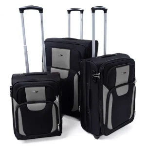 Set valises souples extensibles 3en1 1003